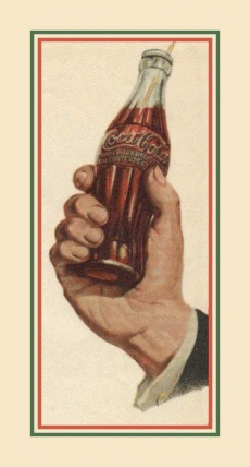 Coca-Cola symbol used in the 1930's