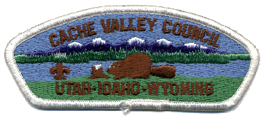 12. Cache Valley Council shoulder patch, Utah-Idaho-Wyoming, $195
