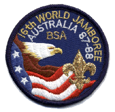 16th World Jamboree, Australia, 1987-1988