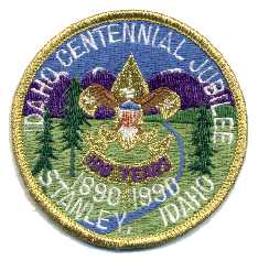 21.  Idaho Centennial Jubilee, Stanley, 1990, $190