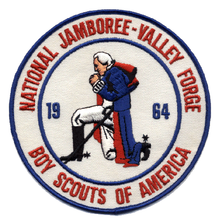 23,  Valley Forge Nat'l Jamboree, 1964, oversize, $320