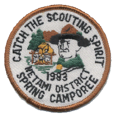 46.  Rare Baden-Powell, Netami, Idaho, 1983, $105
