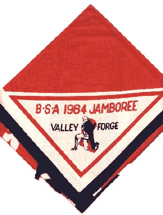 National Jamboree Neckerchief, Valley Forge, Pennsylvania, 1964, $205