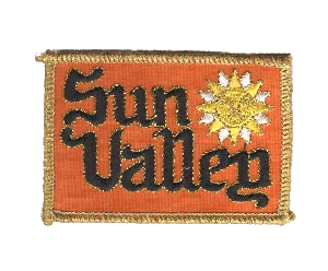 H.  Ski Patch from Sun Valley, Idaho - 2 inches x 3 inches = $75